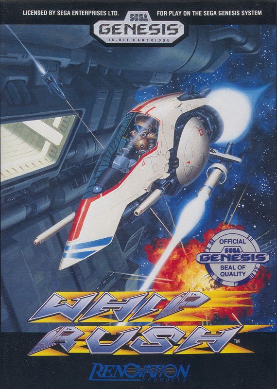 Whip Rush box art for Sega Mega Drive
